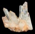Tangerine Quartz Crystal Cluster - Madagascar #36216-1